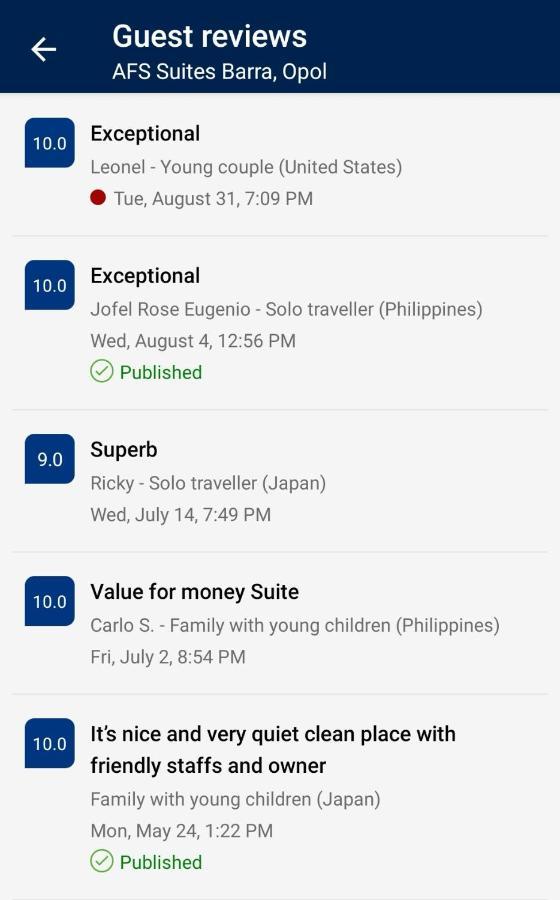 Afs Suites Barra, Opol Cagayan de Oro Eksteriør bilde
